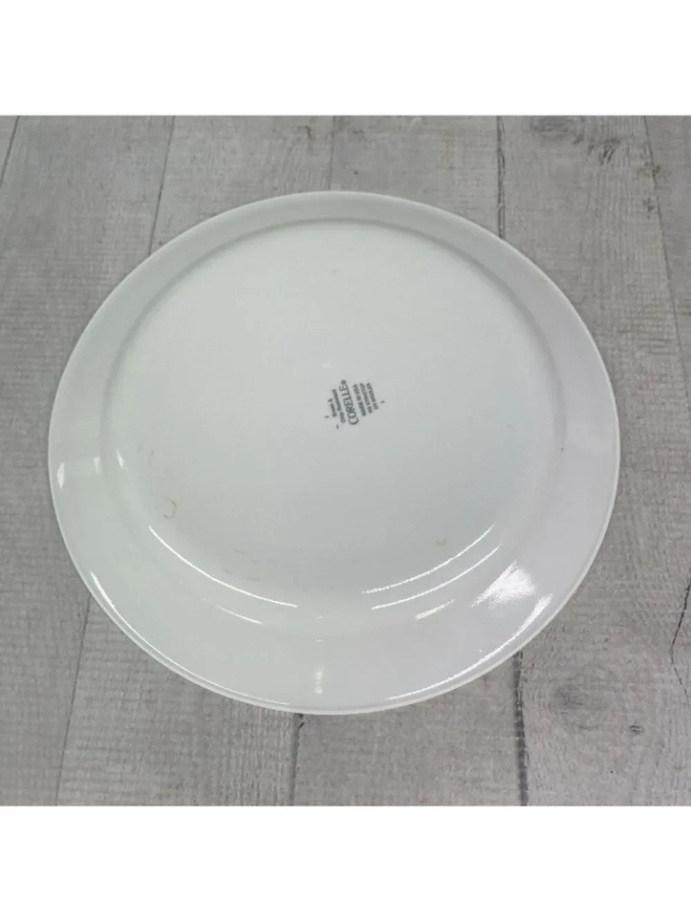 Corelle Red APPLE Hedgehog Break Chip Resistant Green Woven Lunch Plates Set 4